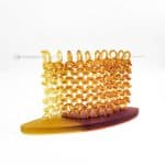 amber delight Knitting sculpture (4)