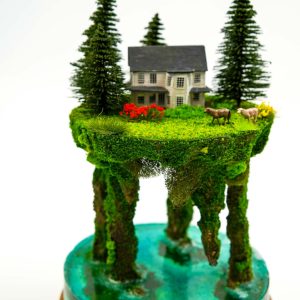 Overwater Bungalow Island Miniature