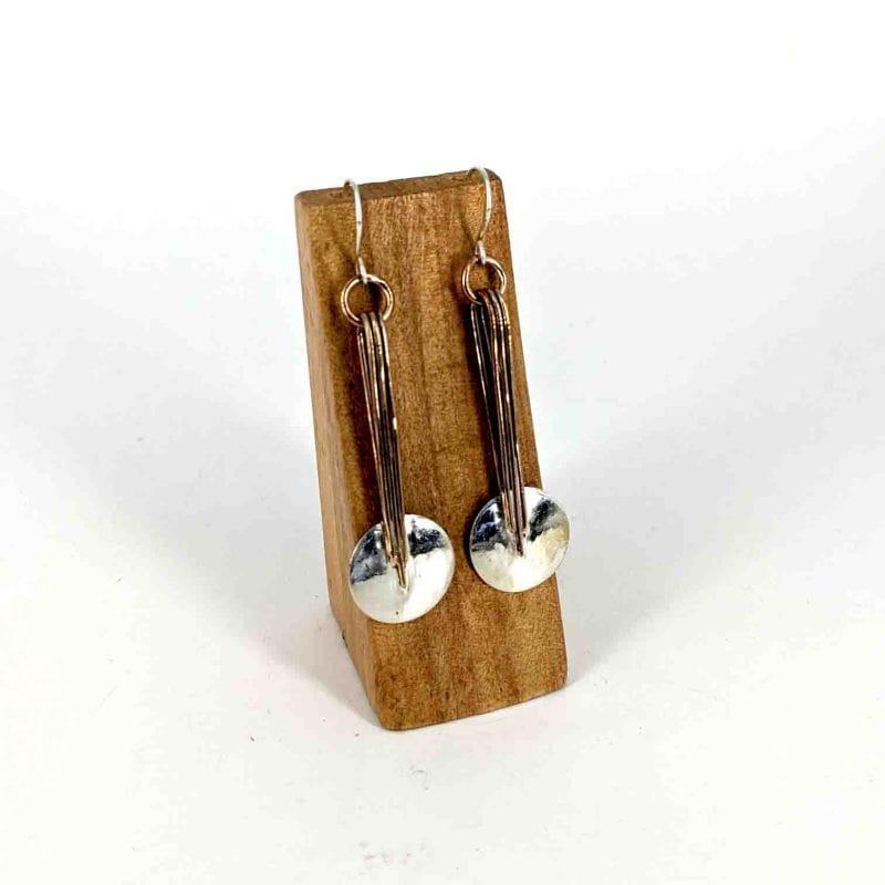 Deco I Earrings REM Jewellery Western Australian Artist