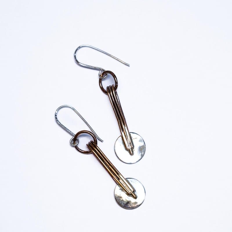 Deco III Earrings 02 Deco I Earrings REM Jewellery Western Australian Artist