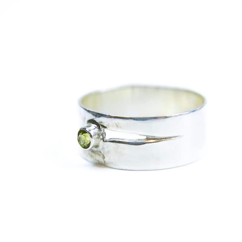 Peridot Ring REM Jewellery Western Australian Artist