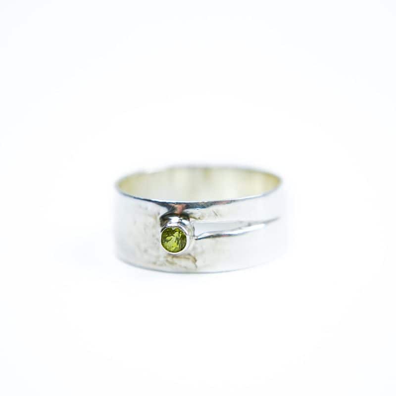 Peridot Ring REM Jewellery Western Australian Artist