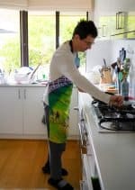 Dockers Game Apron (3) Dockers Game Apron. The Artisan Store Limited Collection. Apron printed from original painting by local artist Christine LeFaucheur.