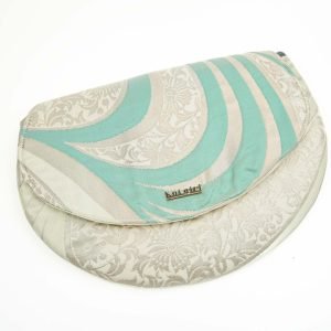 Koi Girl White and Turquoise Bag