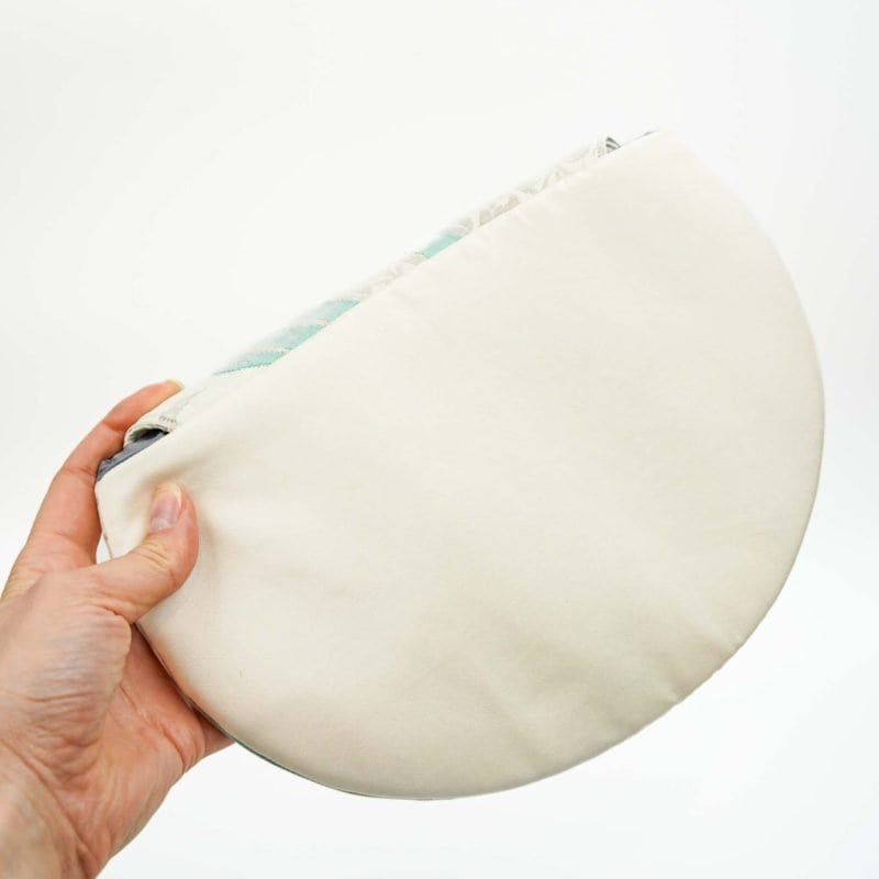 Koi Girl White and Turquoise Bag