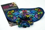 Mallee Grosse Sleep mask and scrunchie Dolphin pack Mallee Grosse Western Australian Artists inspired by marine life and vibrant colours.