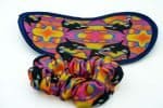 Orca Whale scrunchie and Mask pack Mallee Grosse Western Australian Artists inspired by marine life and vibrant colours.