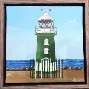 South Mole Lighthouse Original Painting