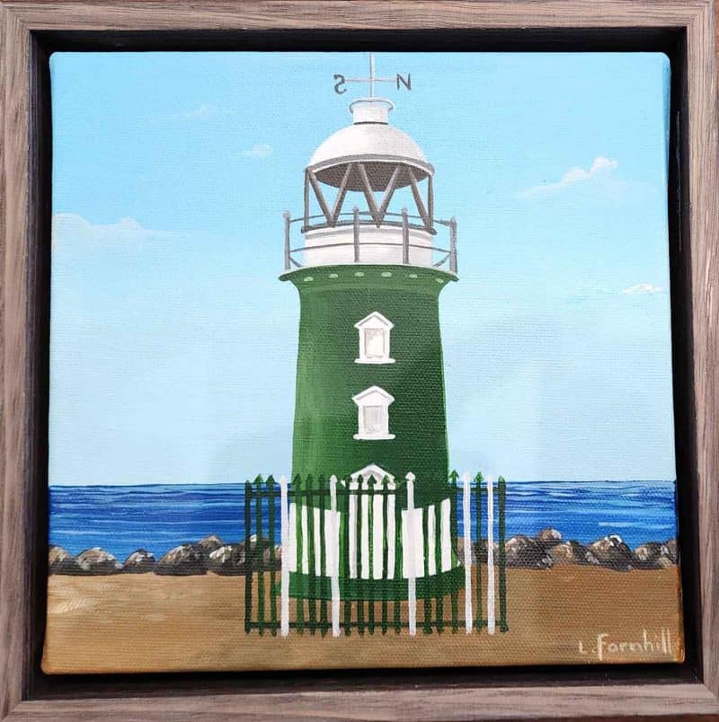 South Mole Lighthouse Original Painting