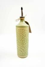 Olive Oil Bottle - Aqua Dots