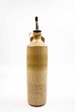 Olive Oil Bottle - cream Speackles
