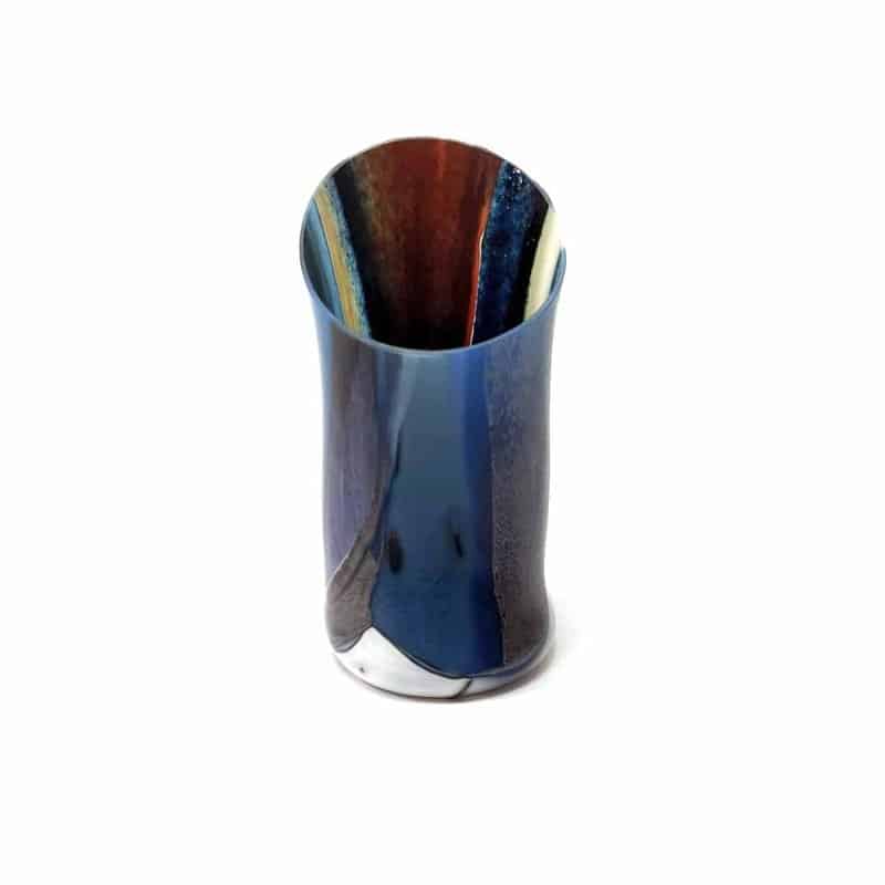 small-vessel-edition-11 silvana ferrario (2) Small Glass Vase Vessel - gorgeous object by SiJu Glass.