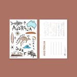 Australia postcard 1
