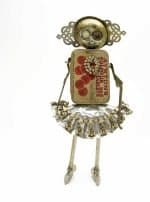 Oomi Rami Handmade Recycled Art Bot
