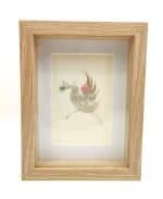 Peace on Earth Silver Sculpture Framed