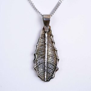 Fine Banksia Leaf Pendant