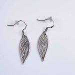 Small Leaf Design Earrings (2)