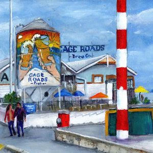 mage of historic Gage Road by WA artist