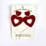20240419_154544 Pretty Mili Clay Nardeen Patterned Heart Earrings