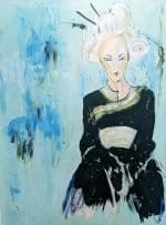 Majji Original Painting by Sue Jarrad Majji Original Painting
