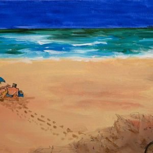 Our Beach Original Painting