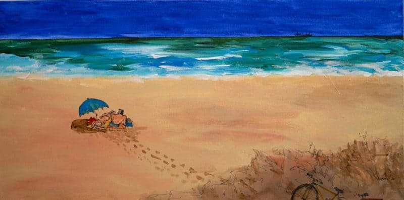 Our Beach Original Painting