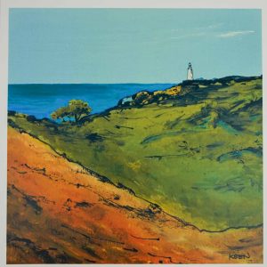 Rotto Central Lighthouse Print on Paper