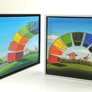 The Rainbow Fremantle Canvas Print