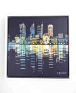 Laura Farnhill Perth City print on canvas