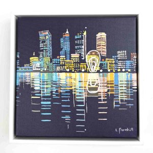 Perth City, Print on Canvas