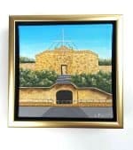 Laura Farnhill The Round House Original Painting Framed