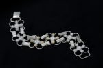 Sterling Silver and 9ct gold filled link bracelet by Rowena Mitchell Fremantle Jeweller