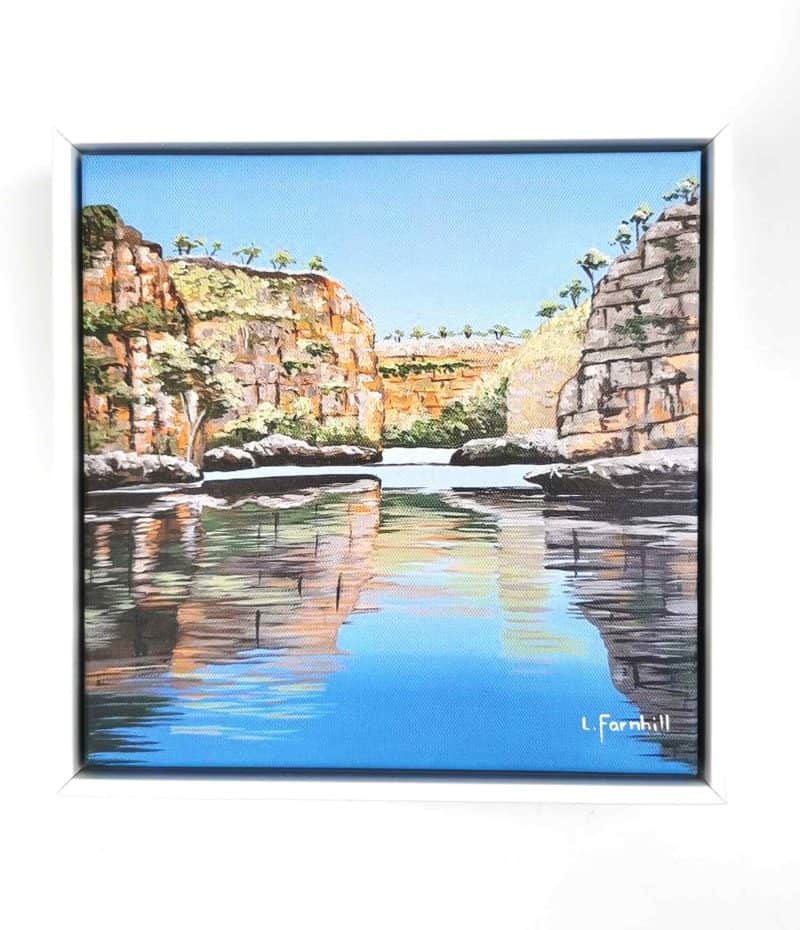 laura Farnhill bell gorge the Kimberlys painting print on canvas Laura Farnhill Perth artist
