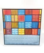 laura farnhill shipping containers Laura farnhill canvas prints shipping container framed. Perth artist