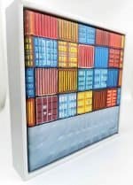 laura farnhill shipping containers 2 Laura farnhill canvas prints shipping container framed. Perth artist