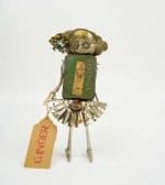 Oomi Ginger Handmade Recycled Art Bot
