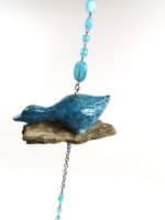 Western Australian artist Helen Gray Silver Tree Design ceramic Wind chimes