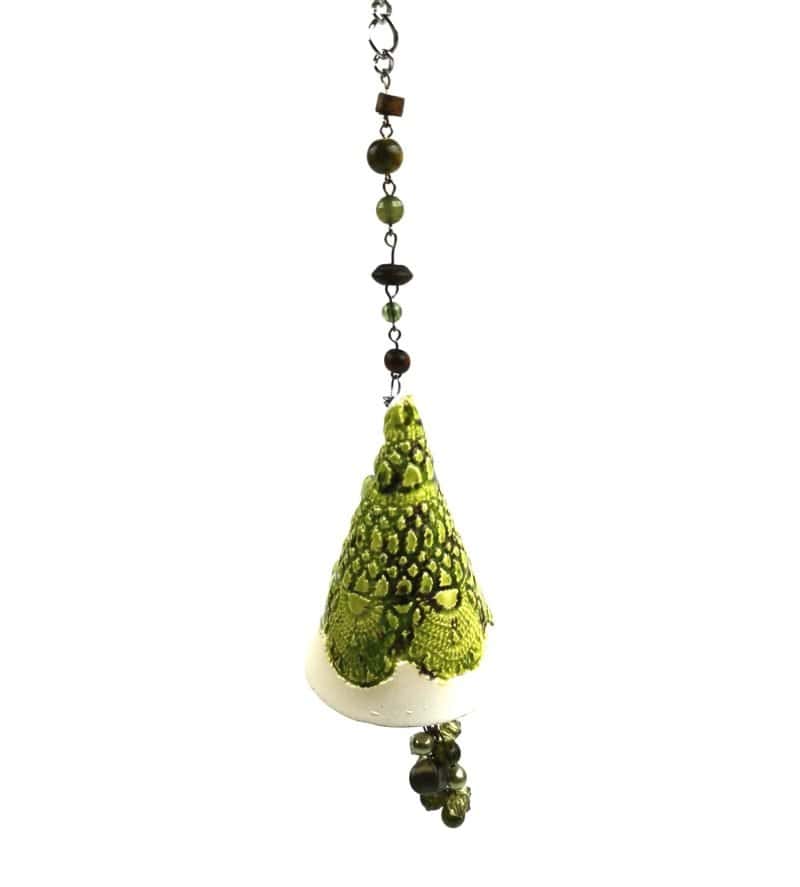 Western Australian artist Helen Gray Silver Tree Design ceramic Wind chimes