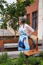 Black Swan Perth City Fabric Apron (2)