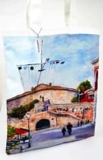 The roundhouse tote bag WA fremantle artist