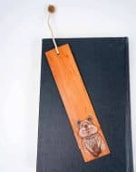 Dallas bookmark quokkas timber bookmark WA artist Dallas Pegrum Quokka