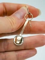Bronze heart drops (3)