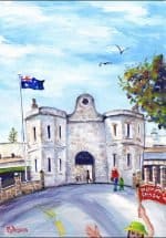 Fremantle Prison with Tourist Guide resized Chris LeFaucheur