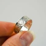 Sunflower Ring (4) Sterling Silver Handmade Jewellery by Fremantle Artist Rowena Mitchell