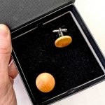 Cufflinks in Huon Pine by Paul Thompson 01