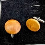 Cufflinks in Huon Pine by Paul Thompson 02