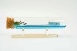 Monad Dadi Blue boathouse glass dome Monad Dadi Blue boathouse glass dome
