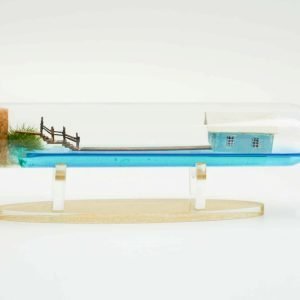 Monad Dadi Blue boathouse glass dome