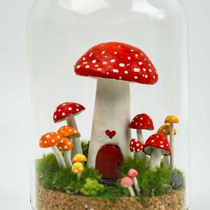 Monad Dadi mushroom house glass dome