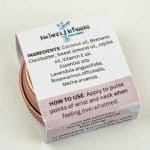 Natures infusions calm balm of lavender, rosemary and peppermint. Ingredients from Australia and made in Perth. 20g